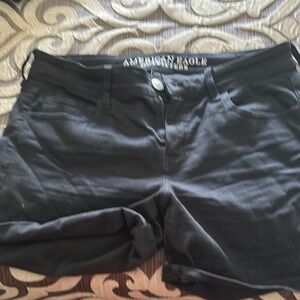 American Eagle Outfitters Black Jean Shorts